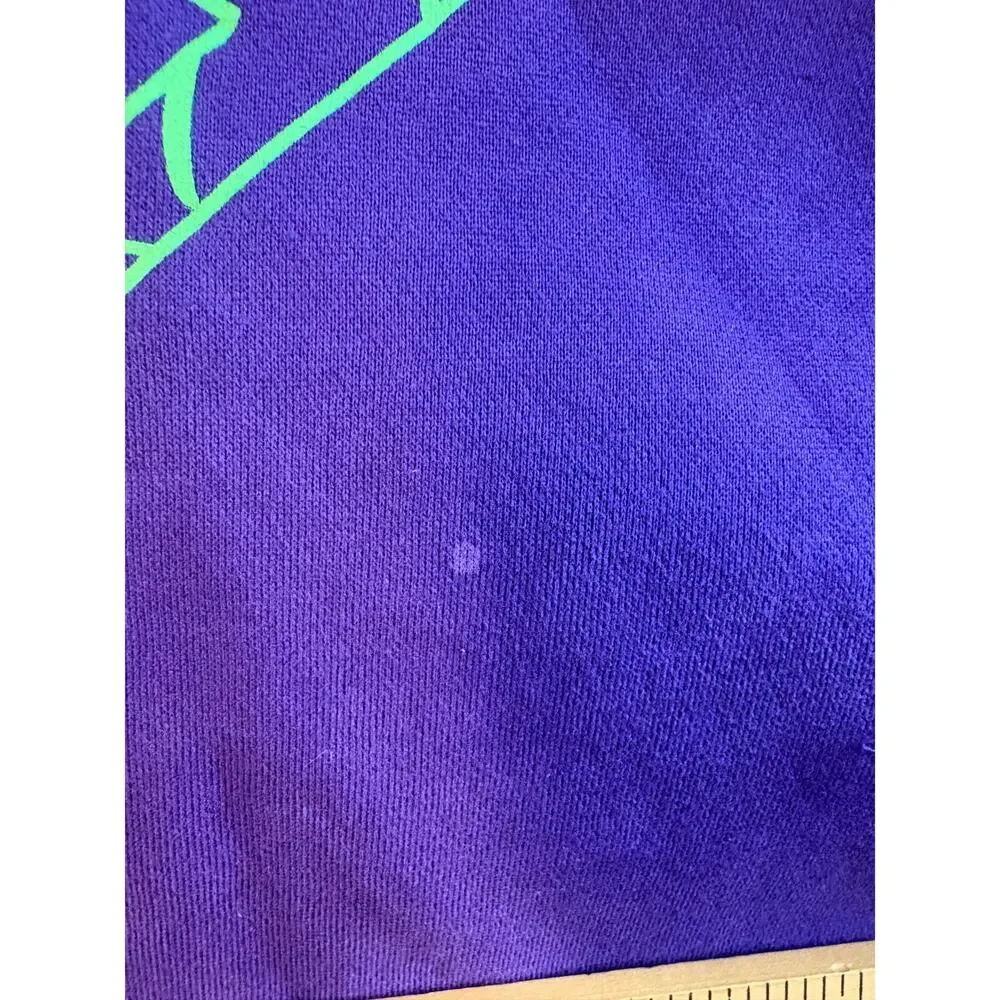 praying rabbit sweatshirt mens size large cropped or womens oversized - Picture 6 of 8